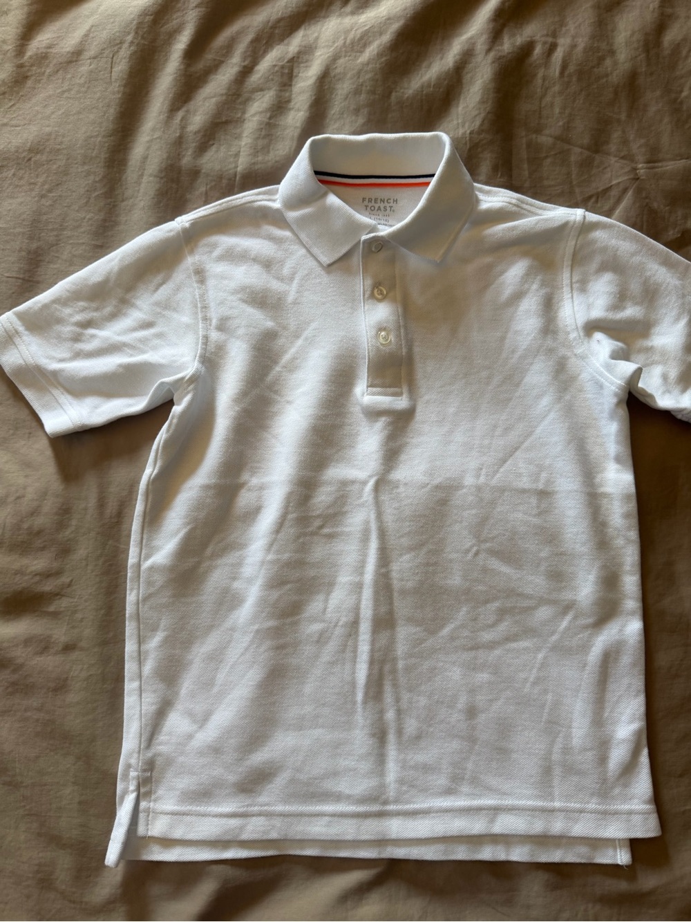 2 French Toast Boys' Classic White Polo Shirt
